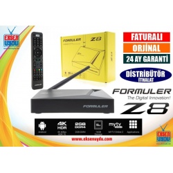 Formuler Z8 Yeni Nesil Android 4K Ip tv Oynatıcı ( 2 Gb DDR4 Ram - 16 Gb Dahili Hafıza - MytvOnline 2 )