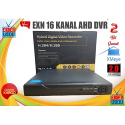 Exn 16 Kanal Ahd Dvr  - Xmeye Cepten İzlemeli Hdmi Çıkışlı Uygun Kamera Kayıt Cihazı - 24 AY Garanti