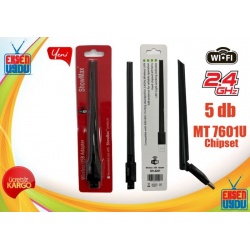 Showmax Mt7601 Wifi Anten - Uydu Alıcılar İçin mt7601 chipsetli 5db Wifi Usb Anten - Next, Dreamstar, Hiremco Vb. Alıcılara