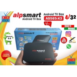 AlpSmart AS565-X3 Android 9.0 4K Tv Box - 4 Gb Ram 32 Gb Dahili Hafıza